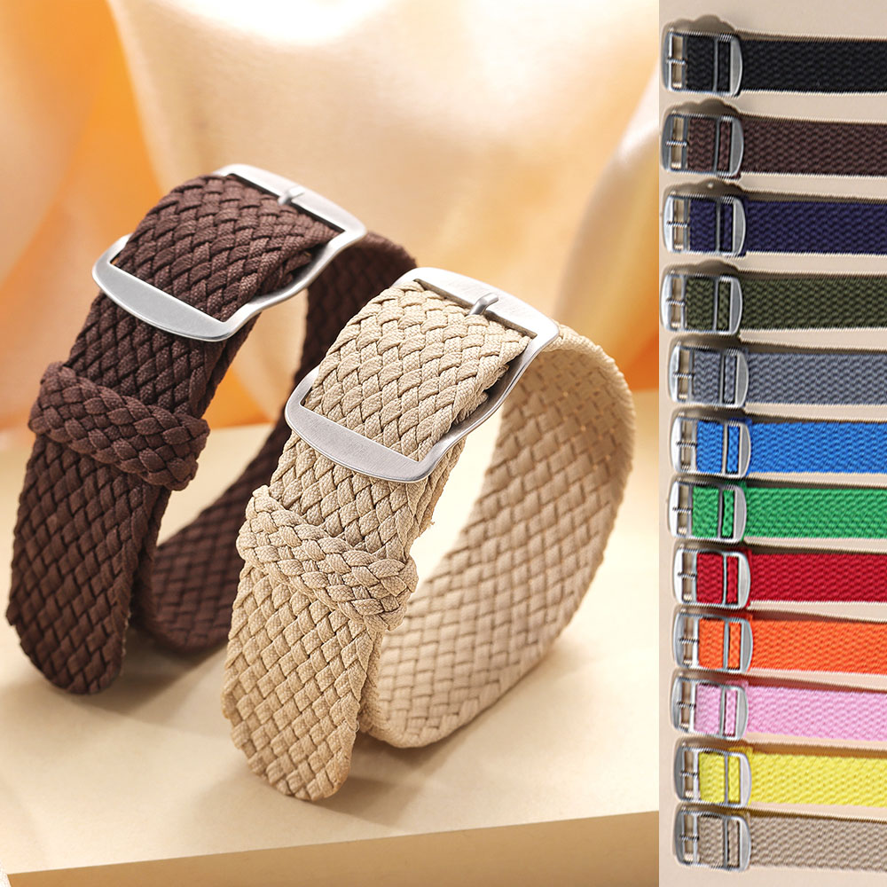Nylon Woven Canvas Watch Band  - Perlon Strap Woven 评论和价格