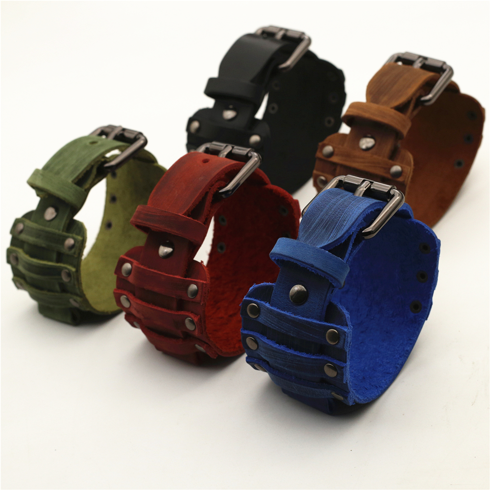 Punk Leather Watch Strap for M - Tropic Strap Vintage 评论和价格