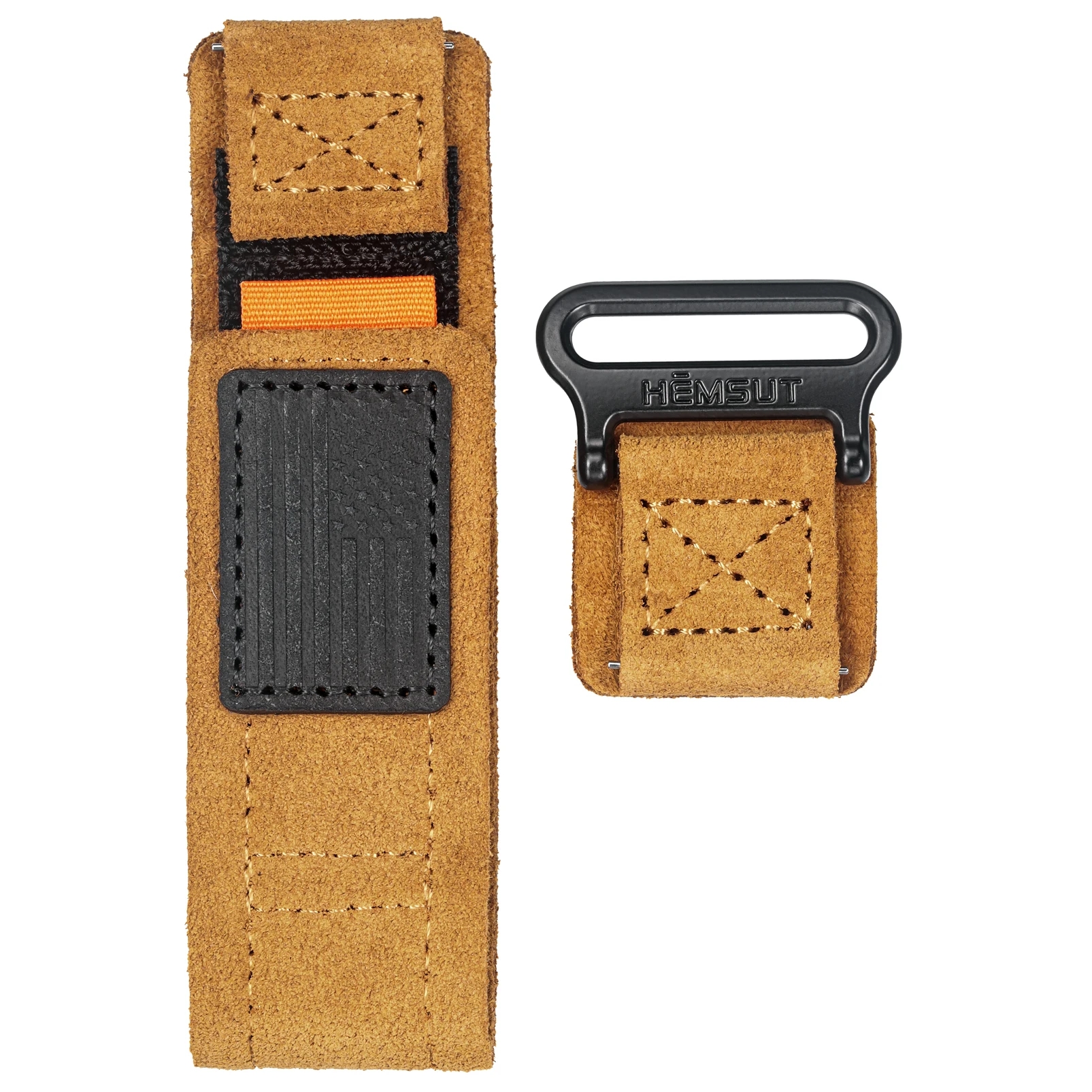 Hemsut Suede Leather Watch Str - Suede Strap Watch 评论和价格