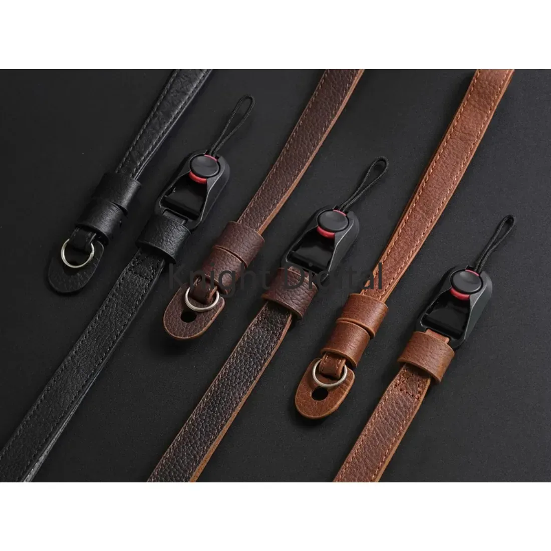Genuine Leather Camera Wrist S - Leather Strap Quick Release 评论和价格